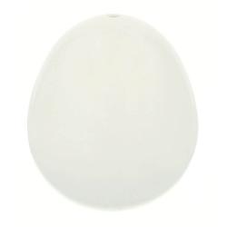 Stehaufball - Wobble Ball 65x80 mm weiß